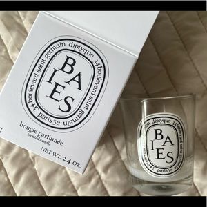 Diptyque baies empty vessel and box